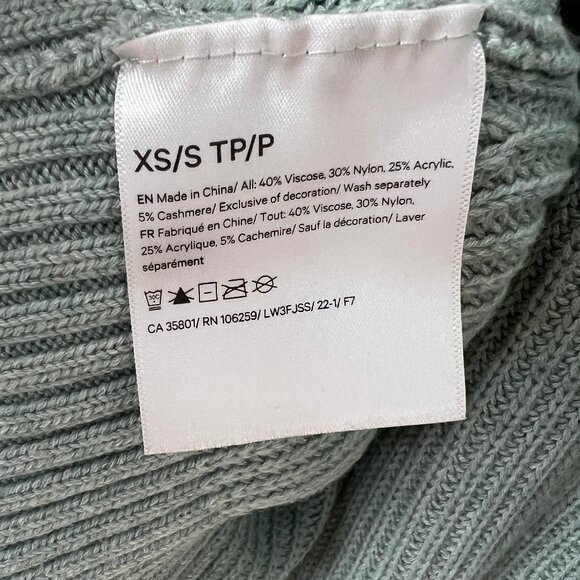 Lululemon Cashmere Knit Wrap Cardigan Sweater Relaxed Fit Open Oversized Long - Picture 9 of 12